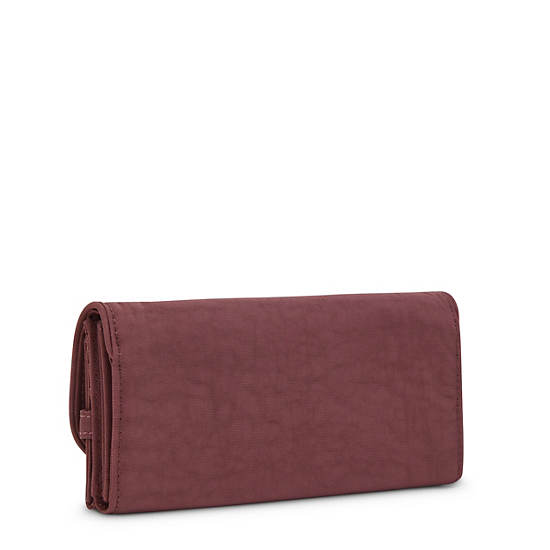 Kipling Money Land Snap Wallet Wallets Mahogany | AU 2188ZU